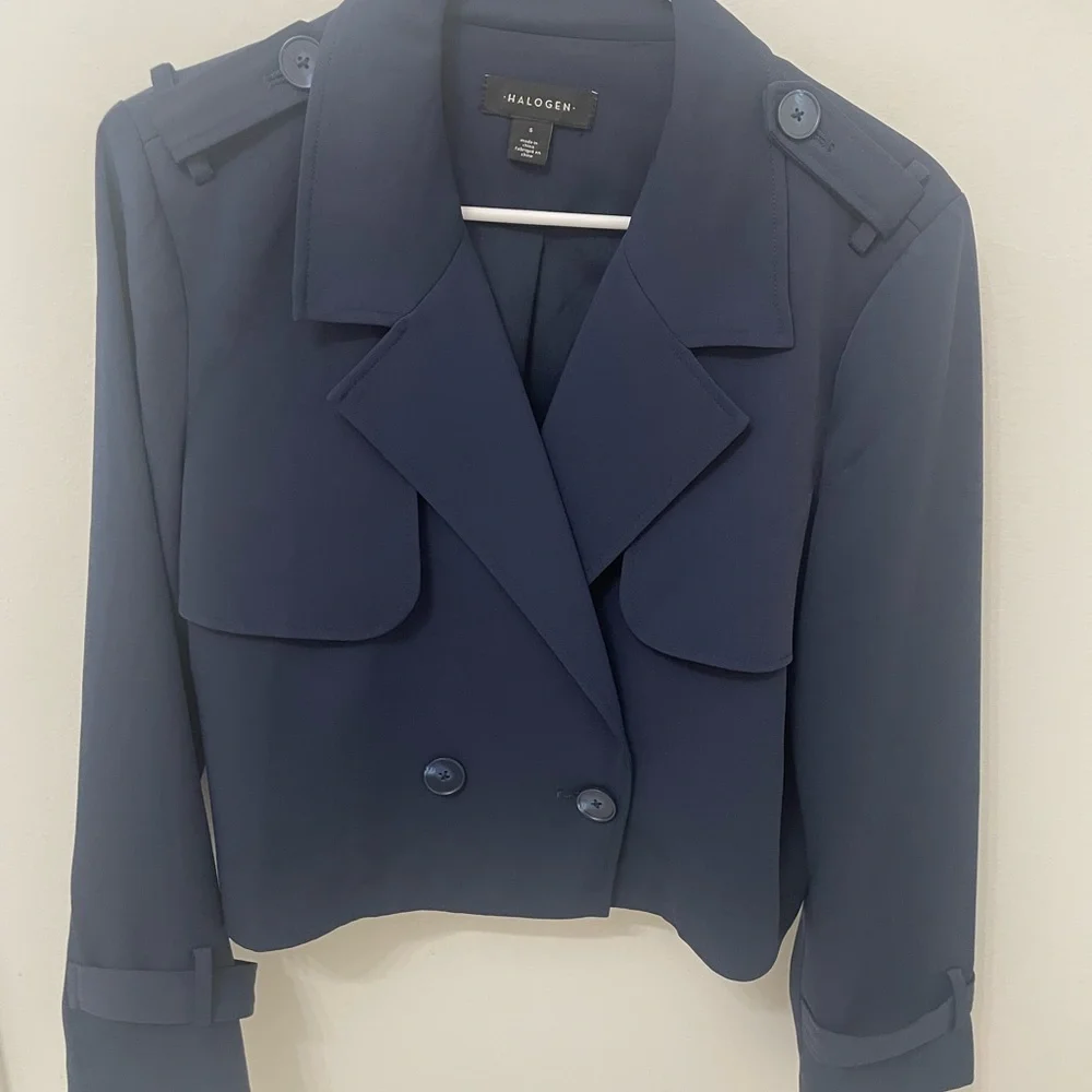 Halogen crop trench blazer - Picture 3 of 4